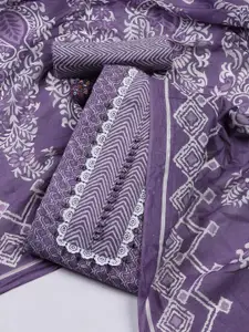 Meena Bazaar Printed Unstitched Dress Material