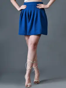 The Roadster Lifestyle Co Flared Mini Skirts