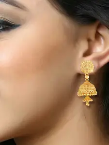 DIVASTRI Contemporary Jhumkas Earrings