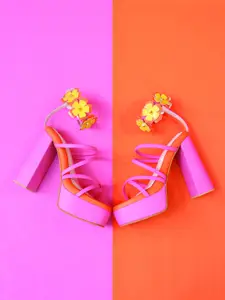 House of Prisca Embellished Party Stiletto Sandals