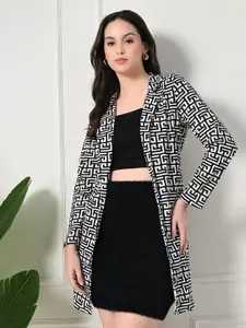 IUGA Women Checked Shrug