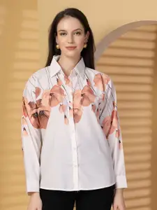 all about you Women Smart Floral Opaque Printed Casual Shirt