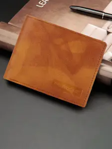 Provogue Men Textured PU Zip Around Wallet