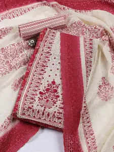 Meena Bazaar Printed Unstitched Dress Material