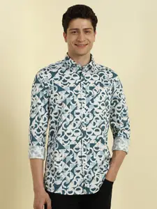 Allen Solly Men Floral Opaque Printed Casual Shirt