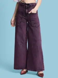 Bene Kleed Women Wide Leg High-Rise Jeans