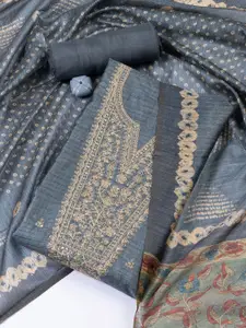 Meena Bazaar Embroidered Unstitched Dress Material