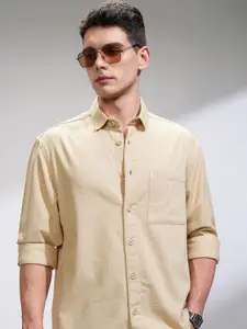 HIGHLANDER Men Comfort Opaque Casual Shirt