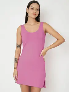 BRINNS Round Neck Non-Padded Long Slip With Side Slits