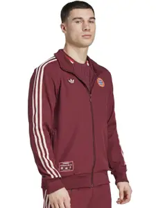 ADIDAS FCB ICON TT  Printed Jacket