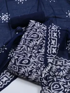 Meena Bazaar Printed Unstitched Dress Material