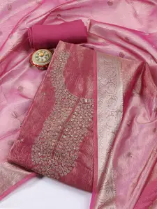 Meena Bazaar Embroidered Unstitched Dress Material