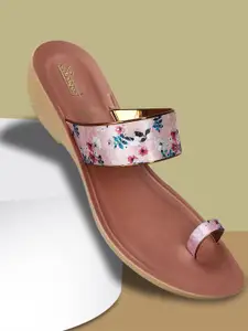 Paragon Women Printed One Toe Flats