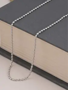 PALMONAS Sterling Silver Rhodium-Plated Necklace