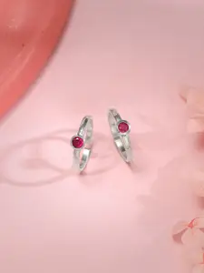 GIVA Silver-Plated Toe Rings