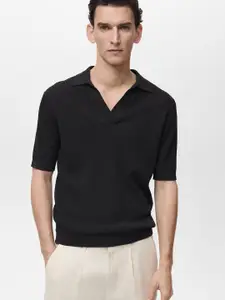 MANGO MAN Polo Collar T-shirt