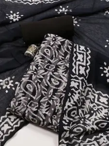 Meena Bazaar Printed Unstitched Dress Material