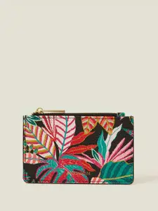 Accessorize Women Tropical Card Holder