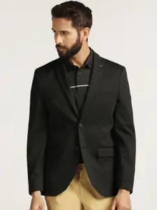 Blackberrys Men Textured Techpro Formal Trouser