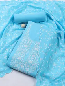 Meena Bazaar Embroidered Unstitched Dress Material