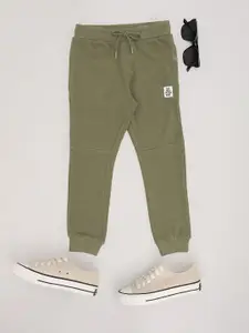 Pantaloons Junior Boys Pure Cotton Mid-rise Joggers