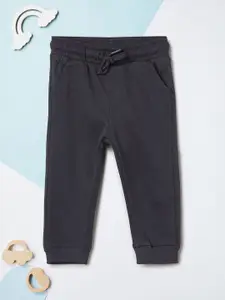 max Boys Cotton Mid Rsie Track Pants