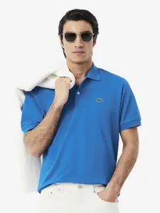 Lacoste Men Polo Collar Applique T-shirt