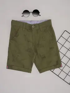 Pantaloons Junior Boys Printed Chino Shorts