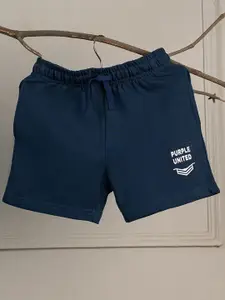 Purple United Kids Boys Shorts