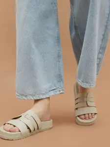 Ginger by Lifestyle Women Open Toe Flats