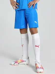 Puma teamLIGA Men Regular Fit Mid-Rise Football Shorts