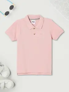 max Boys Polo Collar Pockets T-shirt