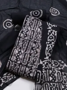 Meena Bazaar Printed Unstitched Dress Material