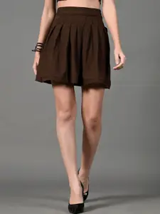 The Roadster Lifestyle Co Flared Mini Skirts