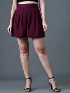 The Roadster Lifestyle Co Flared Mini Skirts