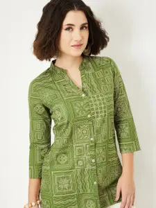 max Geometric Printed Kurti