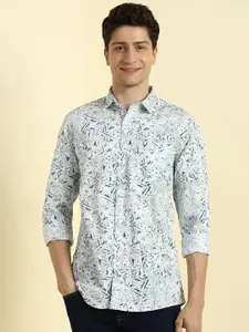 Allen Solly Men Floral Opaque Printed Casual Shirt