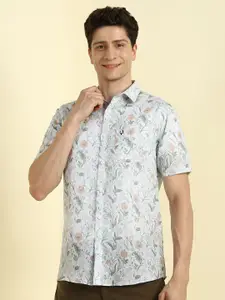 Allen Solly Men Slim Fit Floral Opaque Printed Casual Shirt