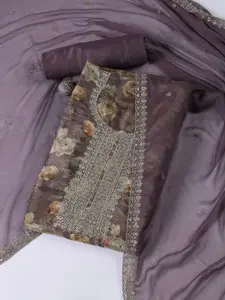 Meena Bazaar Printed Unstitched Dress Material