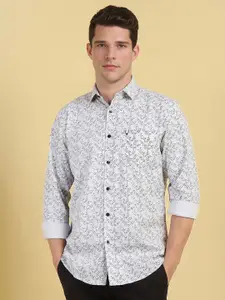 Allen Solly Men Slim Fit Printed Casual Shirt