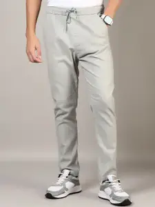 V-Mart Men Cotton Mid Rise Track Pant