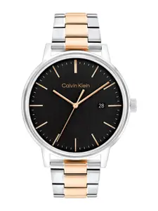 Calvin Klein Men Dial & Stainless Steel Straps Analogue Watch 25200479