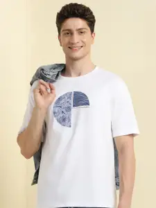 Allen Solly Men Printed Pockets T-shirt