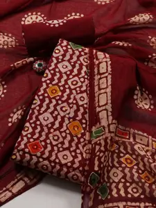 Meena Bazaar Printed Unstitched Dress Material