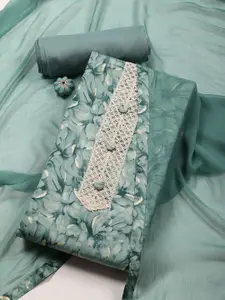 Meena Bazaar Printed Unstitched Dress Material