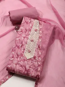 Meena Bazaar Printed Unstitched Dress Material