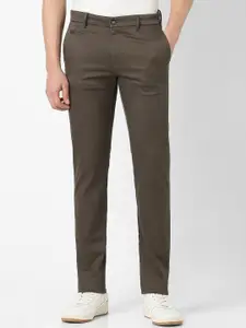 V Dot Men Slim Fit Trousers