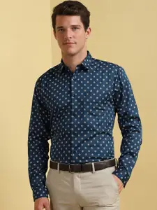 Allen Solly Men Slim Fit Opaque Printed Formal Shirt