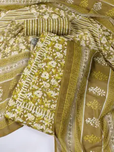 Meena Bazaar Printed Unstitched Dress Material