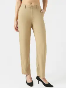 Kraus Jeans Women Straight Fit High-Rise Jeans